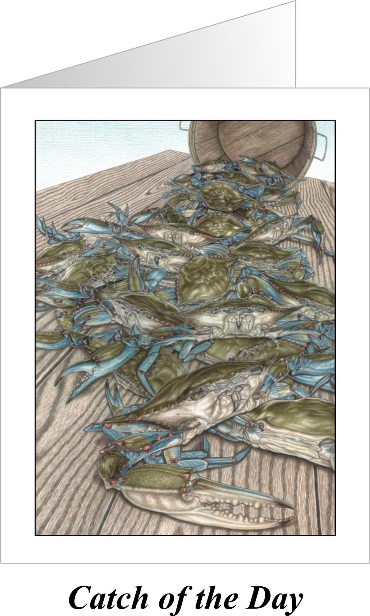Catch of the Day Blue Crab Wall Art
