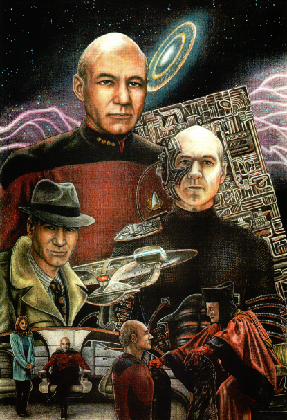Star Trek: Next Generation Jean-Luc Picard Wall Art - JWB Art Unlimited