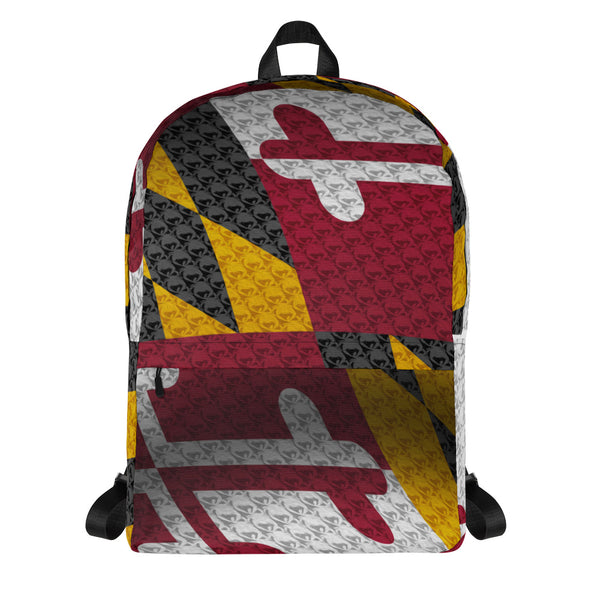 Maryland Flag Backpack - JWB Art Unlimited