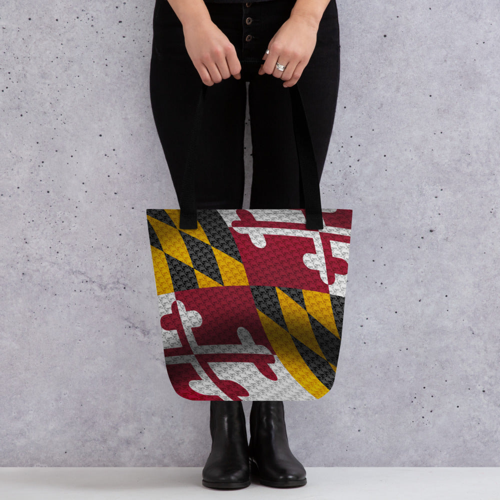 Maryland Flag Tote Bag