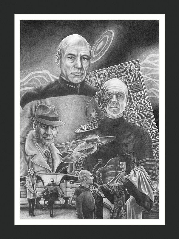 Star Trek: Next Generation Jean-Luc Picard Wall Art