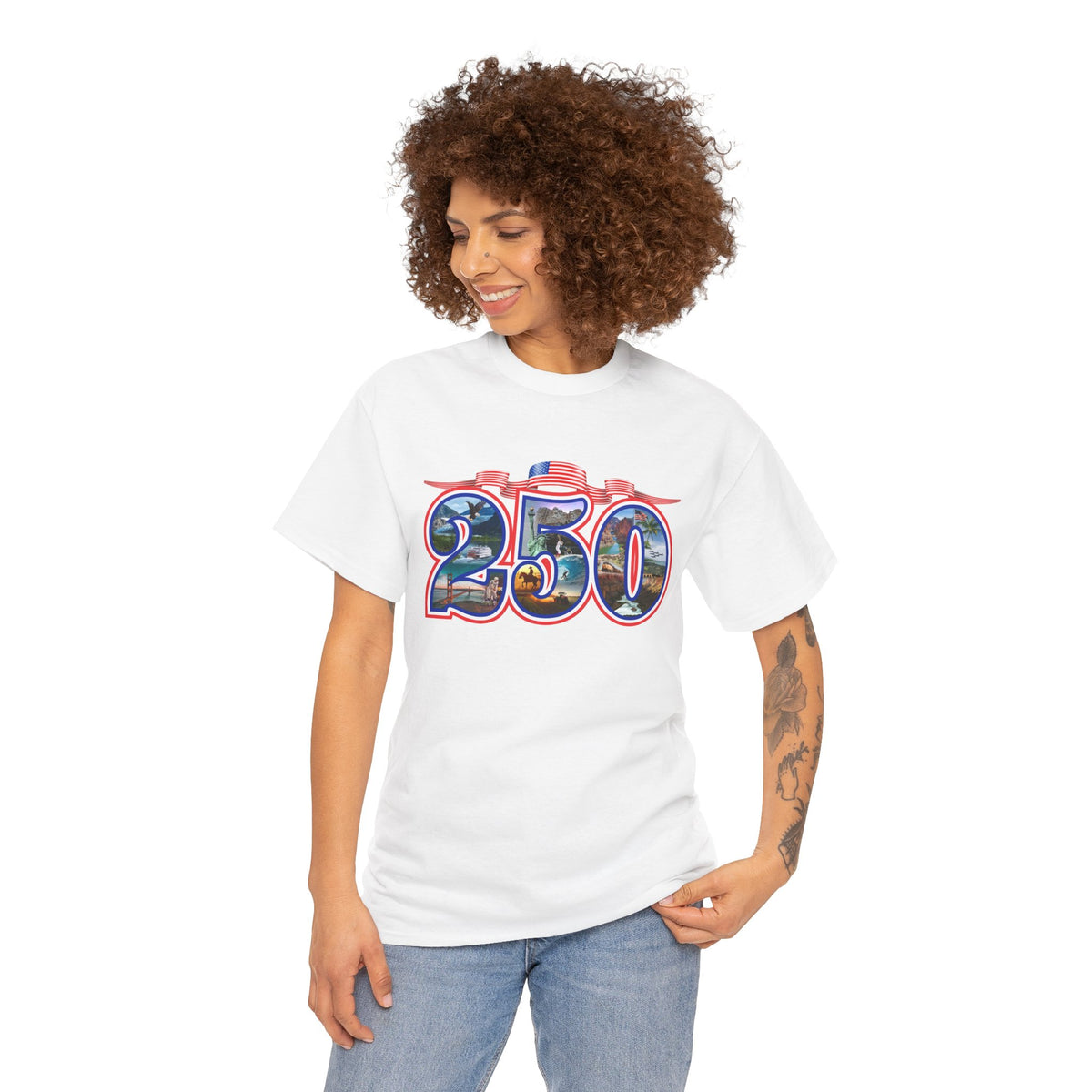 Celebrate U.S.A. 250 Years T-Shirt - Unisex