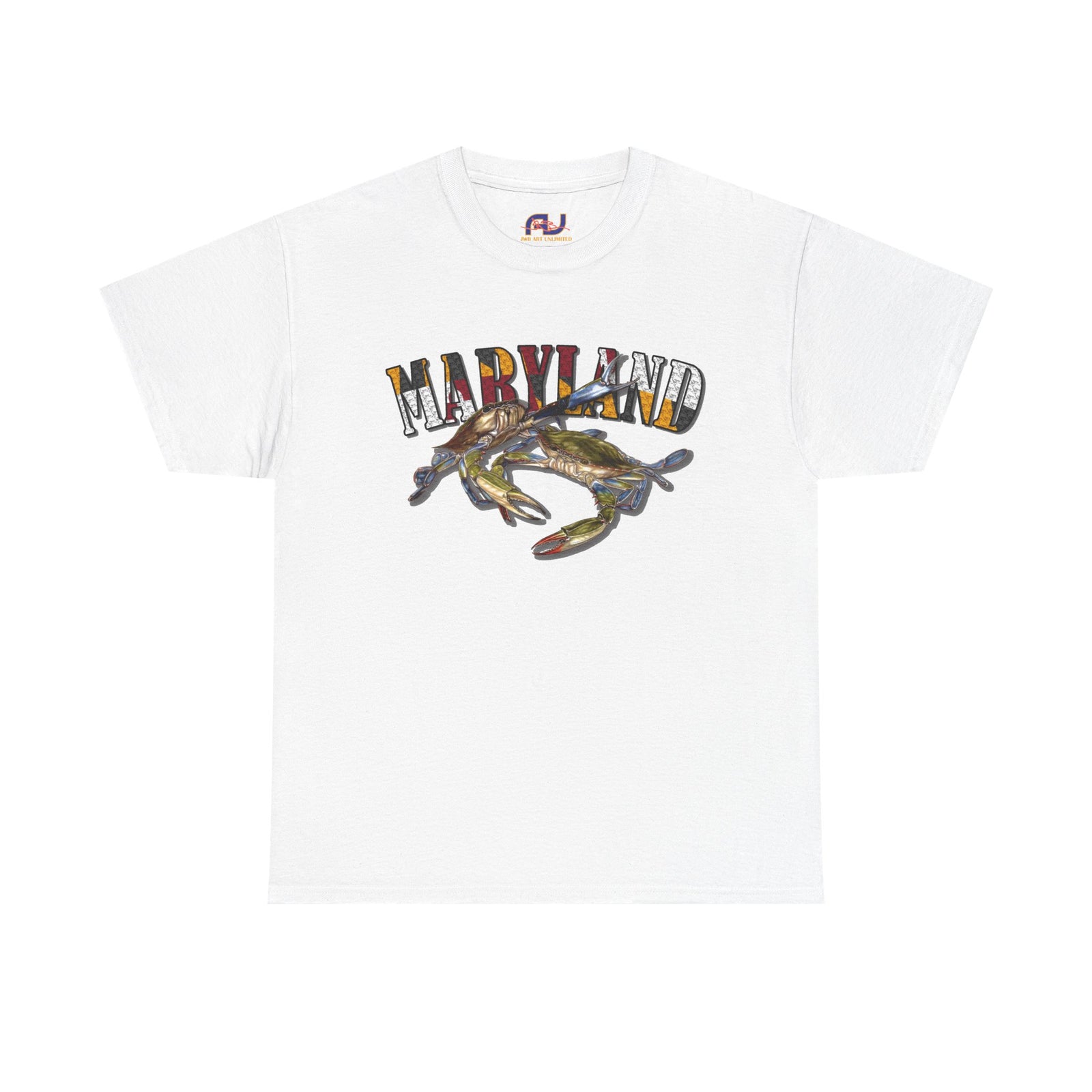 Maryland Crab and Flag T-Shirt - Unisex