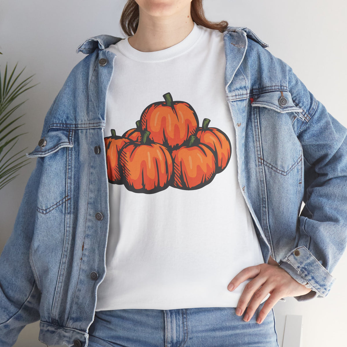 Pumpkin Patch Graphic Tee — Fall Harvest Pumpkin T-Shirt