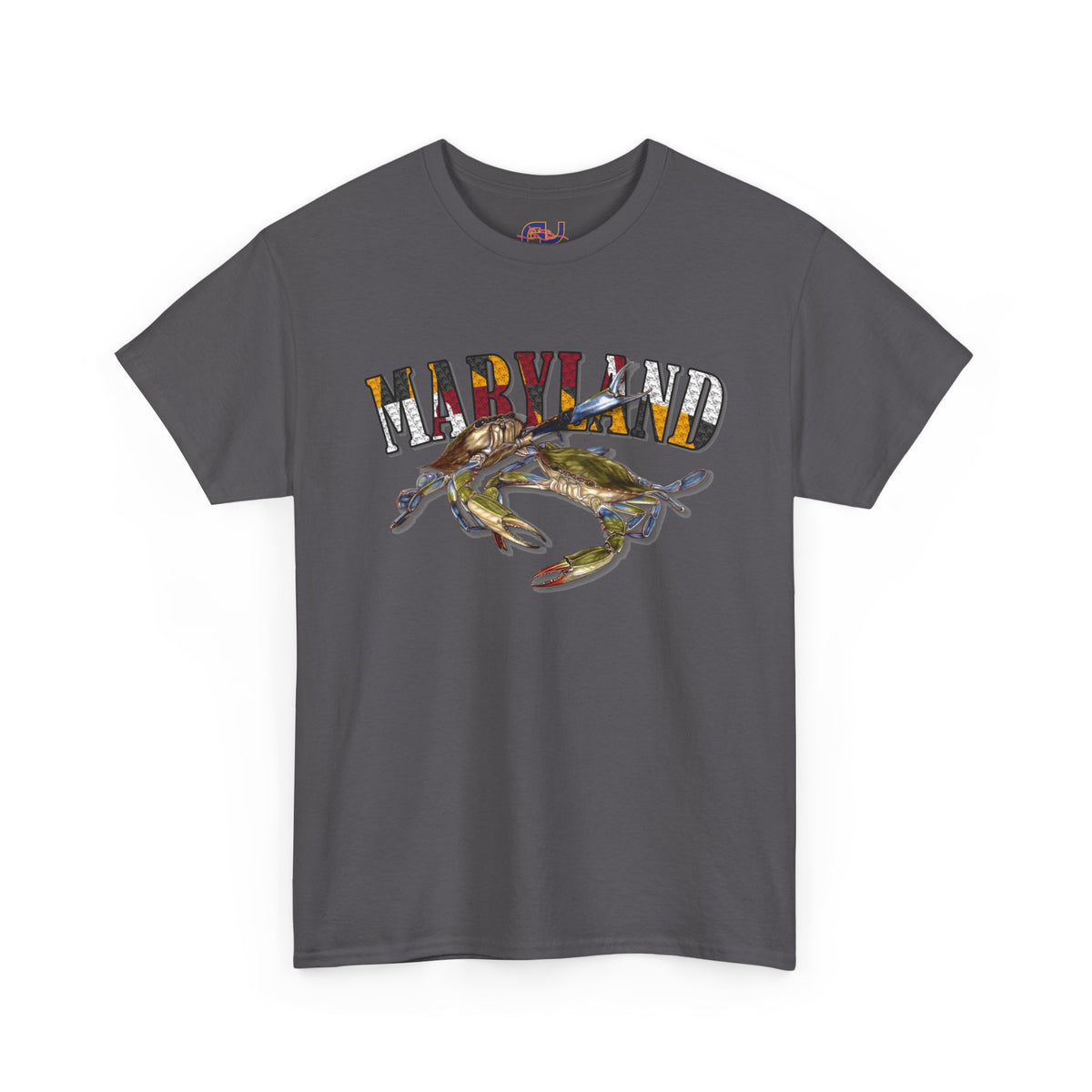 Maryland Crab and Flag T-Shirt - Unisex