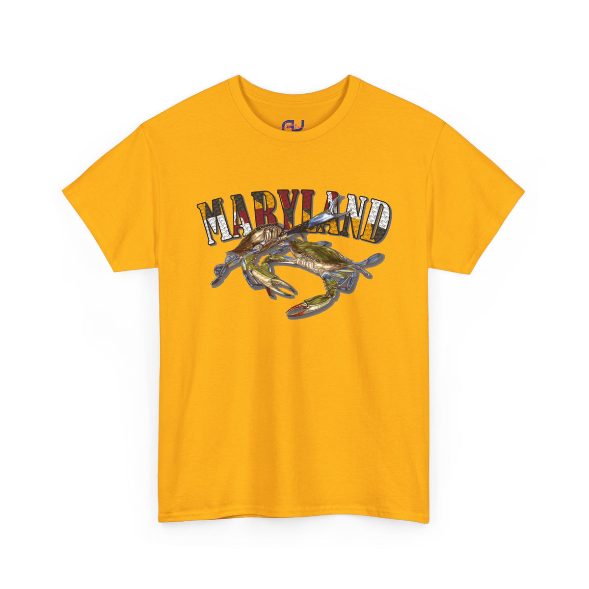 Maryland Crab and Flag T-Shirt - Unisex