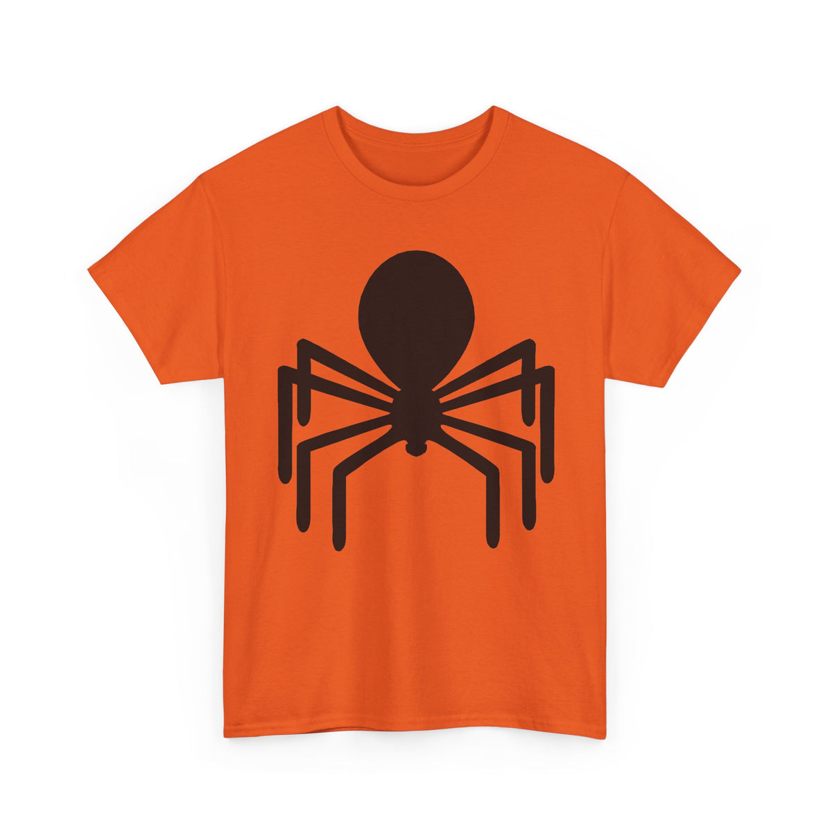 Spider Graphic Tee — Minimal Black Spider Shirt for Halloween & Everyday Wear