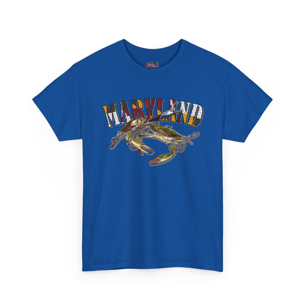 Maryland Crab and Flag T-Shirt - Unisex