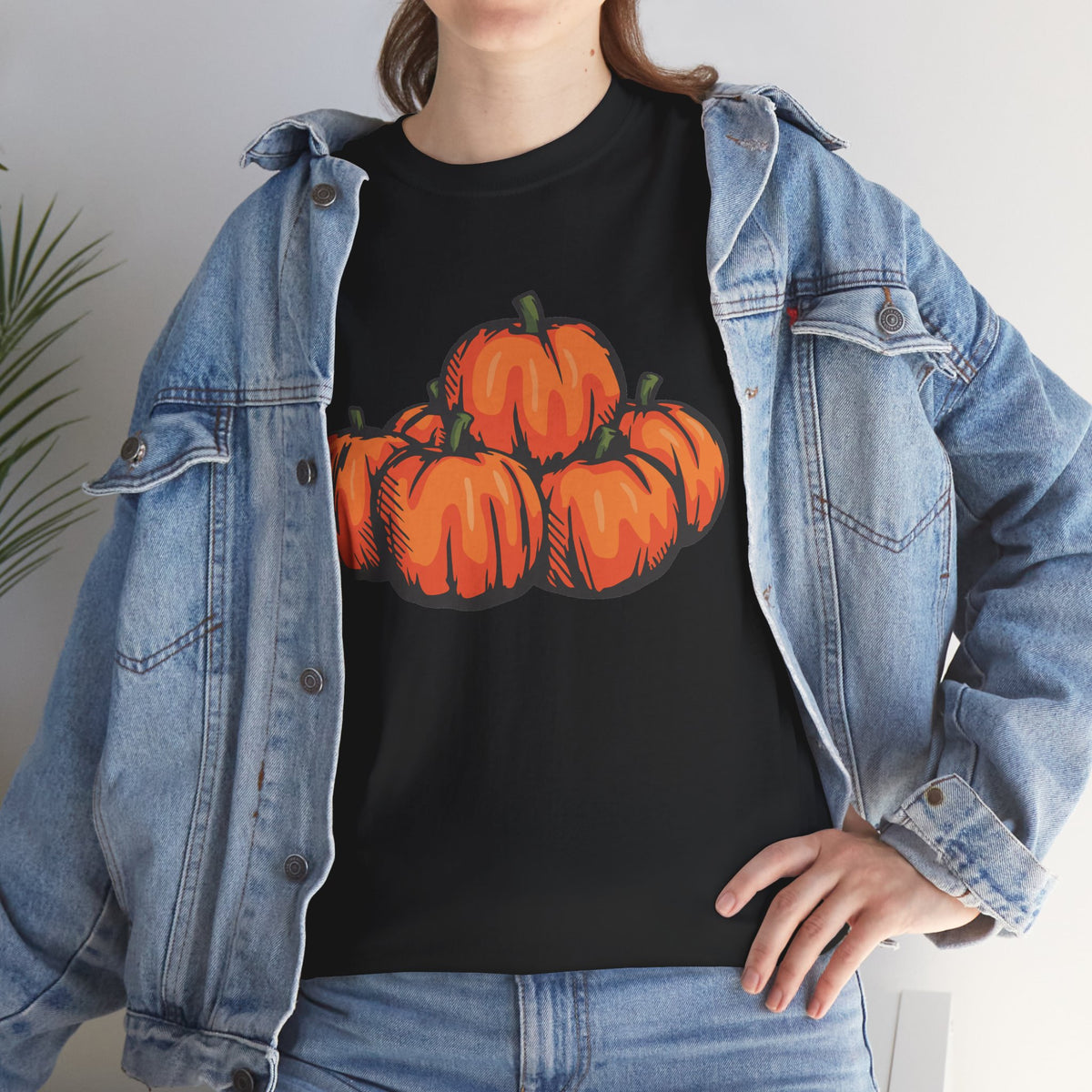Pumpkin Patch Graphic Tee — Fall Harvest Pumpkin T-Shirt