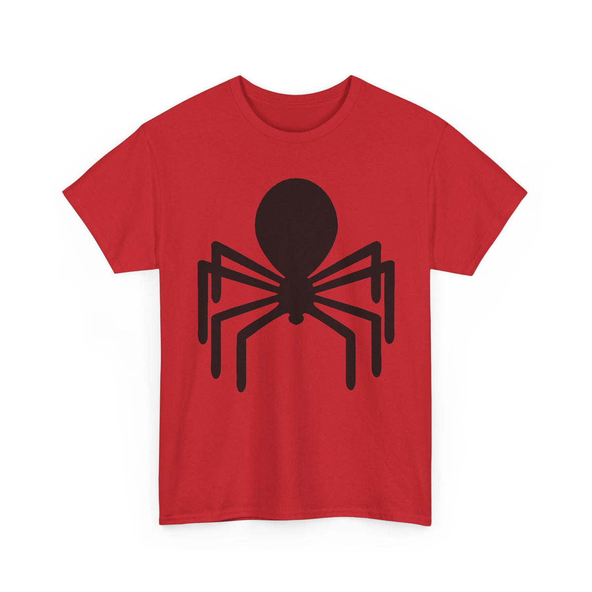Spider Graphic Tee — Minimal Black Spider Shirt for Halloween & Everyday Wear