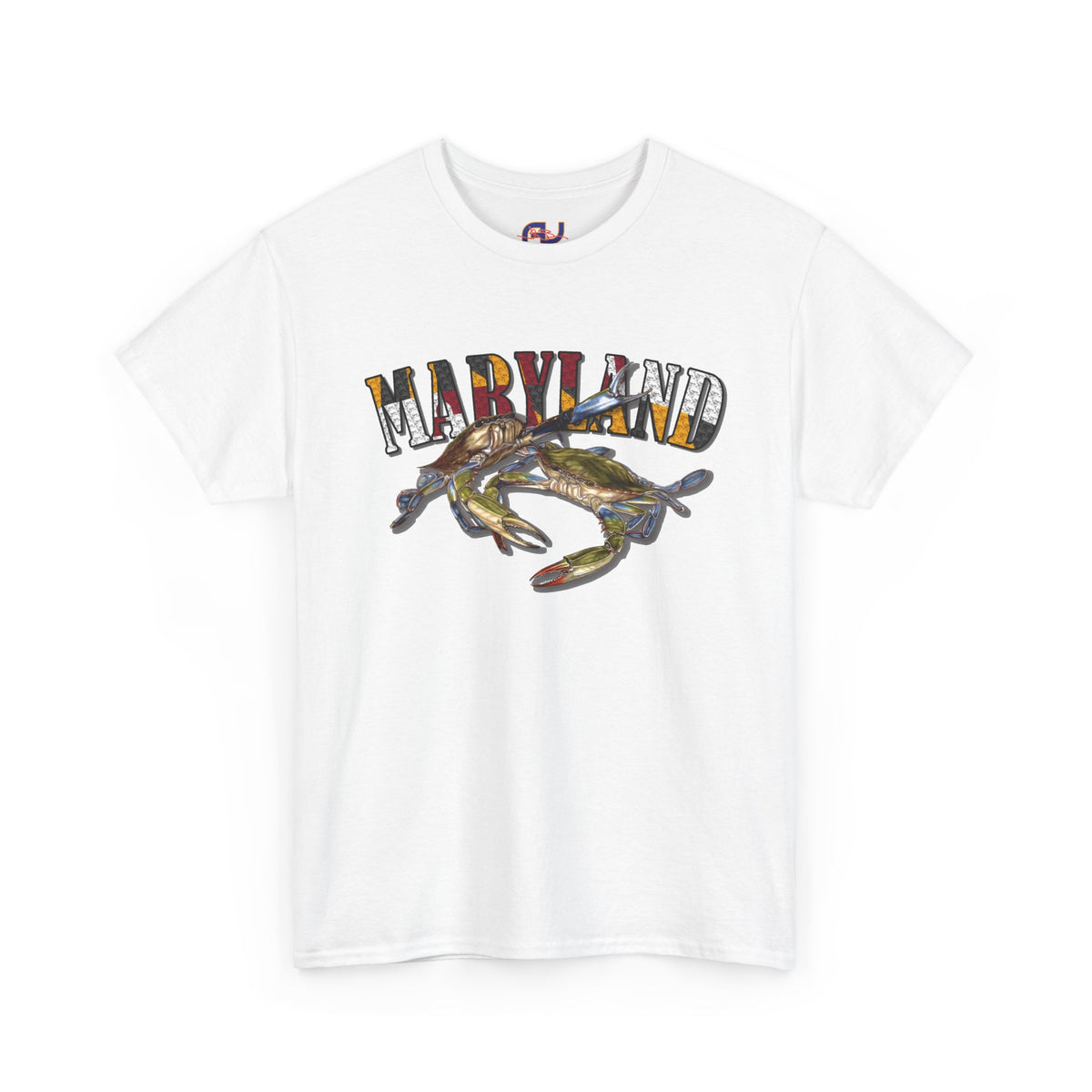 Maryland Crab and Flag T-Shirt - Unisex