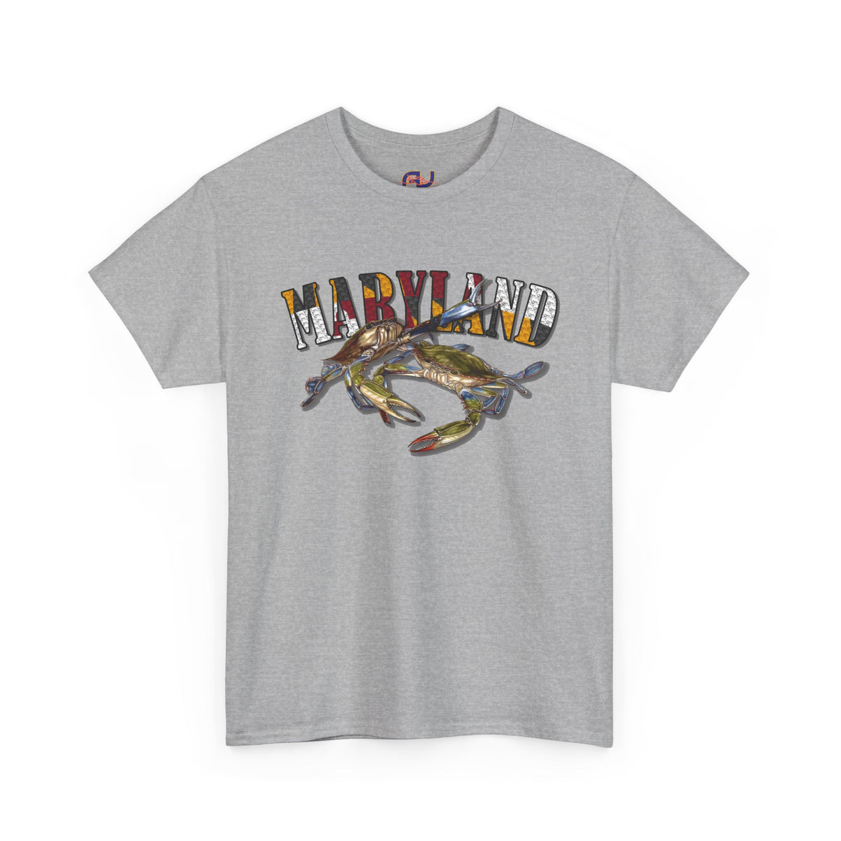 Maryland Crab and Flag T-Shirt - Unisex