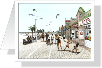 A Boardwalk Moment Wall Art