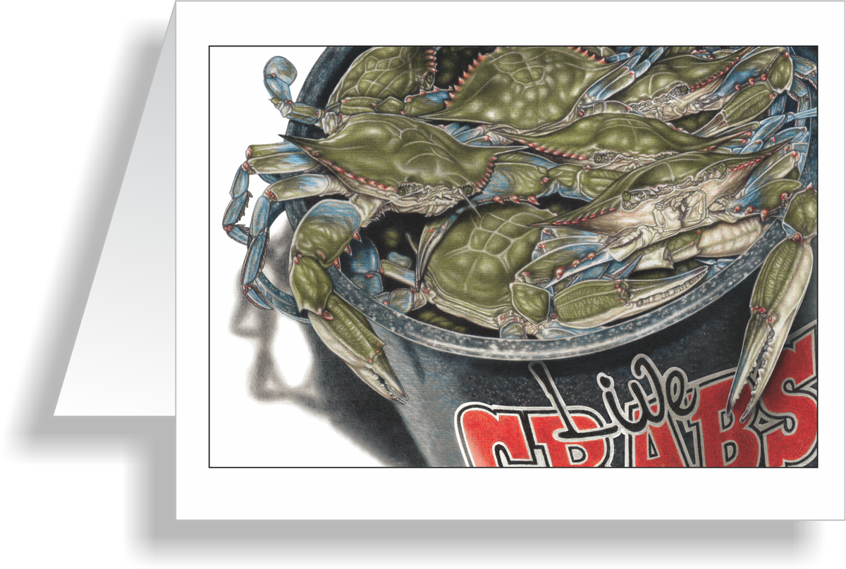 Wye River Treasure 1 Crab Art Print