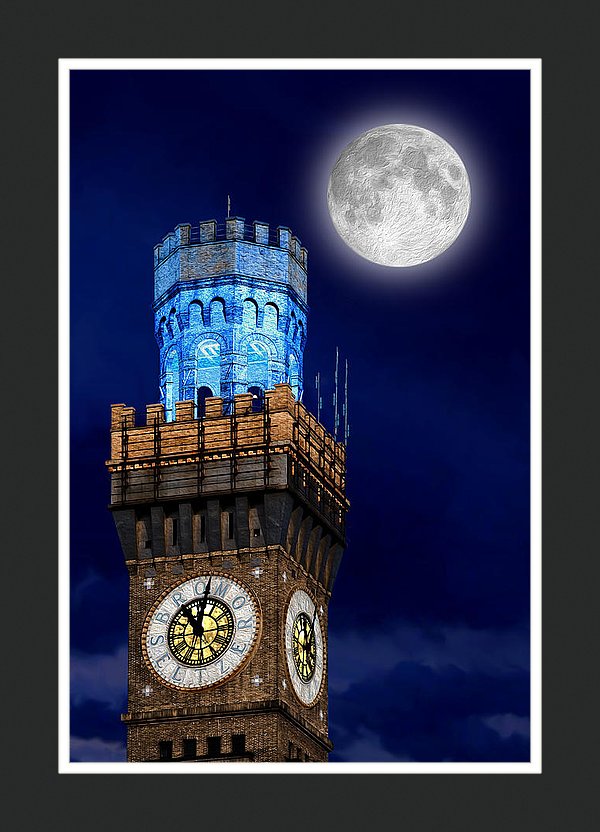 Baltimore&#39;s Bromo Seltzer Tower, &quot;1102&quot; - JWB Art Unlimited