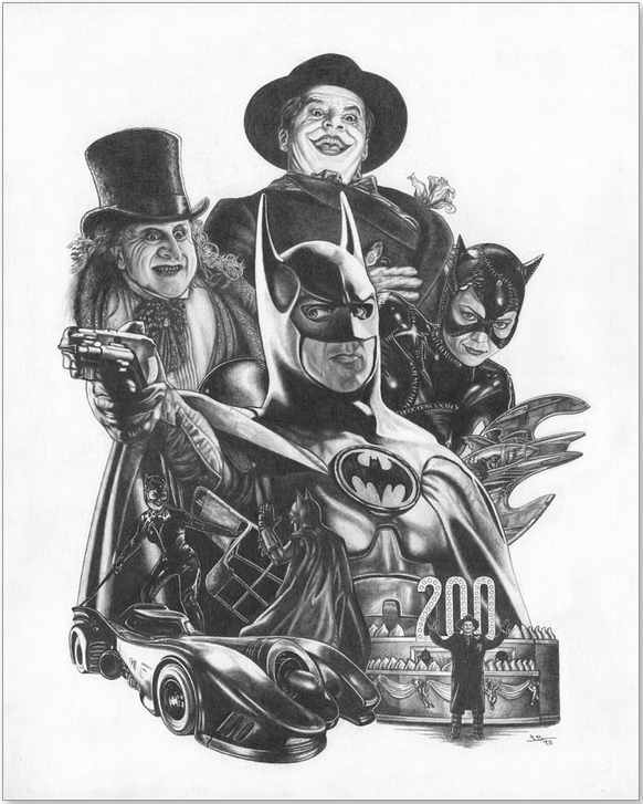 Batman 1989 Wall Art - JWB Art Unlimited