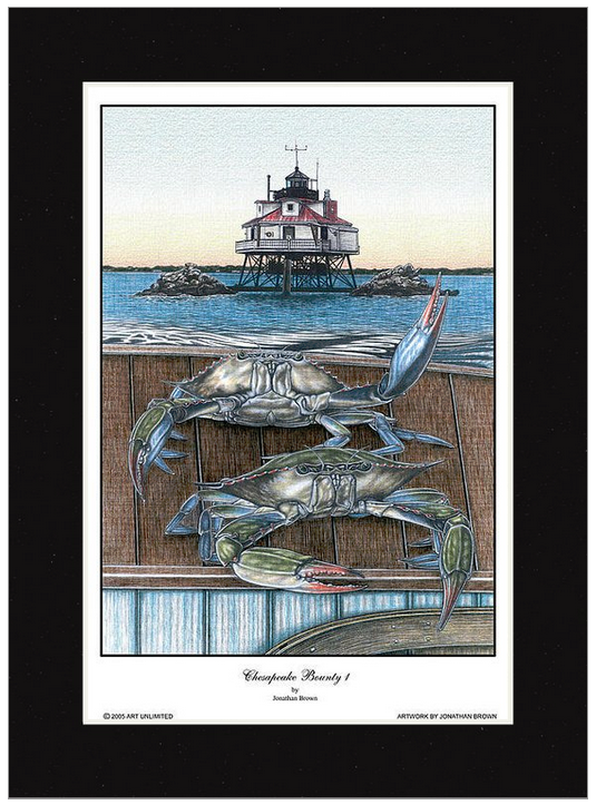 Chesapeake Bounty 1 Thomas Point Wall Art - JWB Art Unlimited