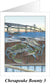 Chesapeake Bounty 3 Bay Bridge Note Cards - JWB Art Unlimited