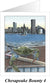 Chesapeake Bounty 4 - Baltimore Harbor Note Cards - JWB Art Unlimited