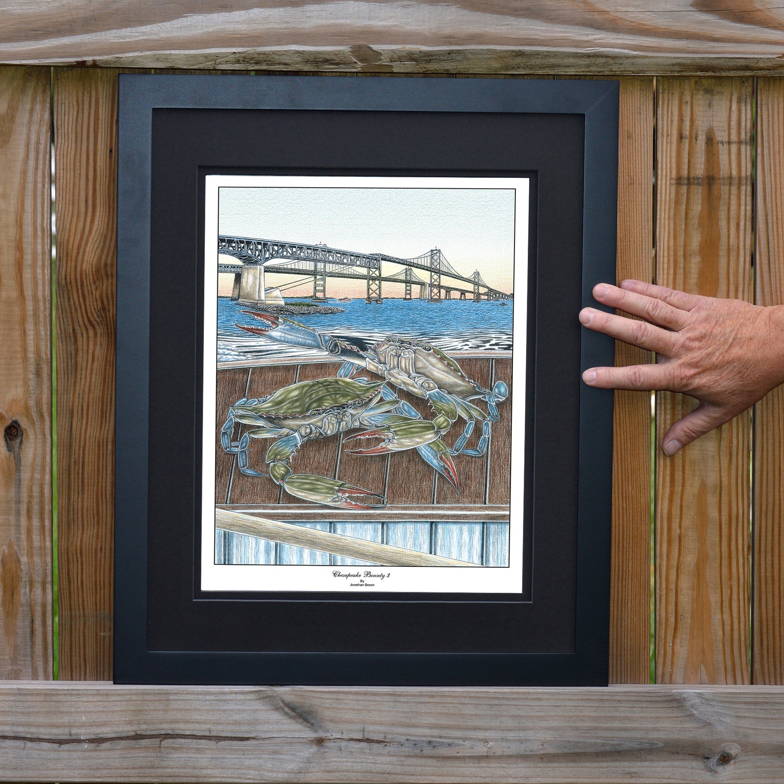 Chesapeake Bounty 3 Bay Bridge Print - JWB Art Unlimited
