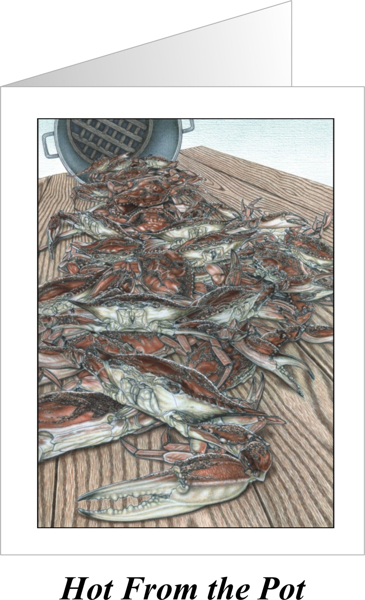 Hot From The Pot Crab Wall Art