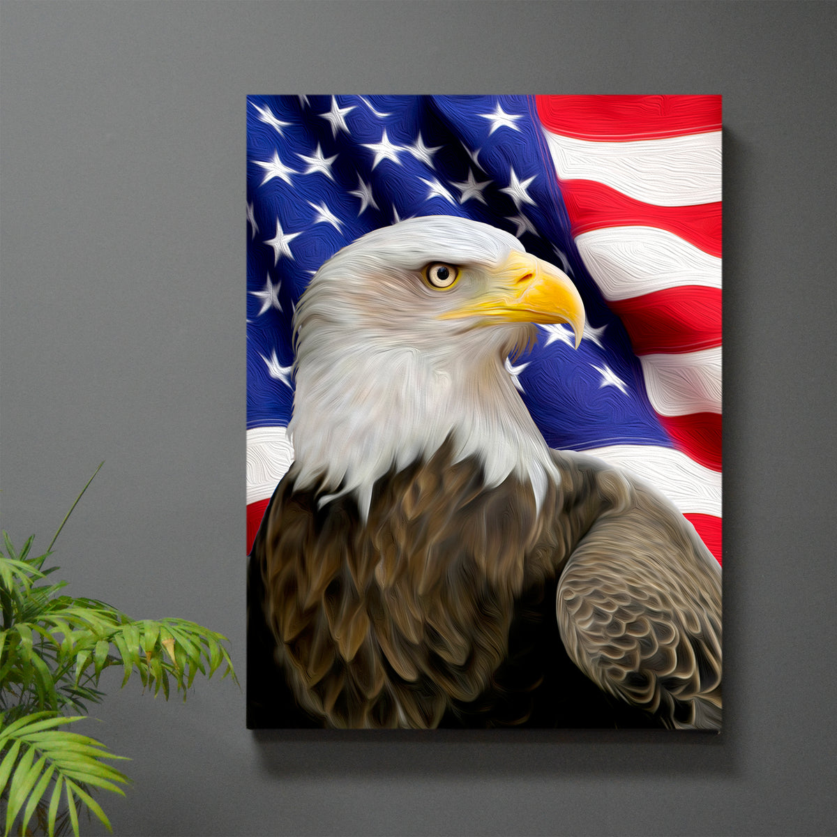Liberty Eagle Wall Art - JWB Art Unlimited