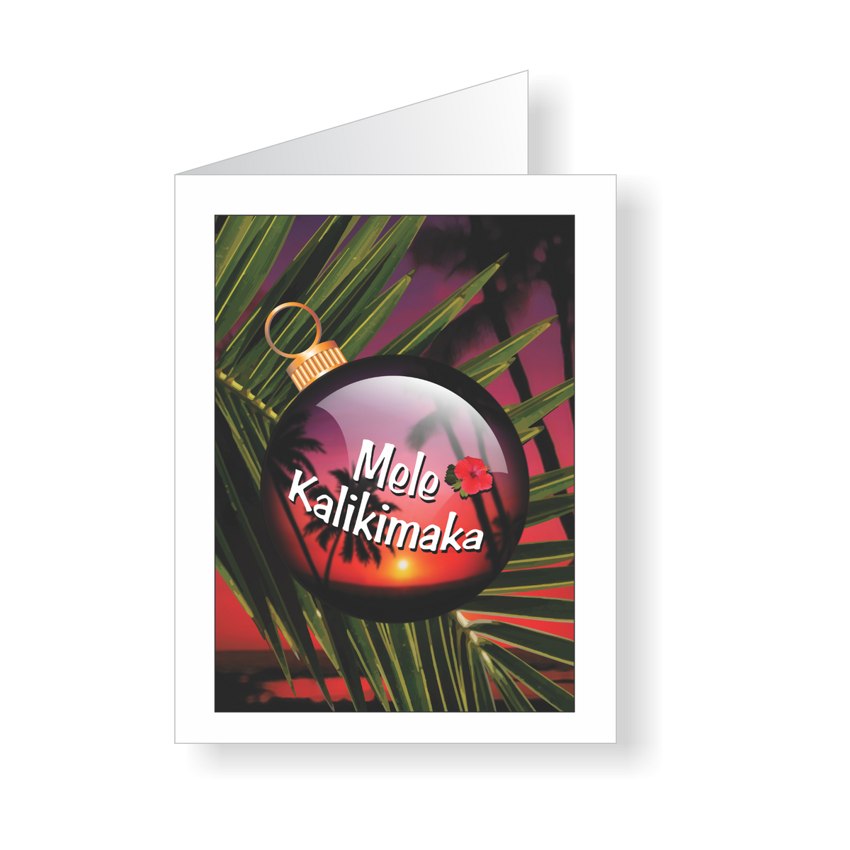 Aloha Mele Kalikimaka means Merry Christmas - JWB Art Unlimited