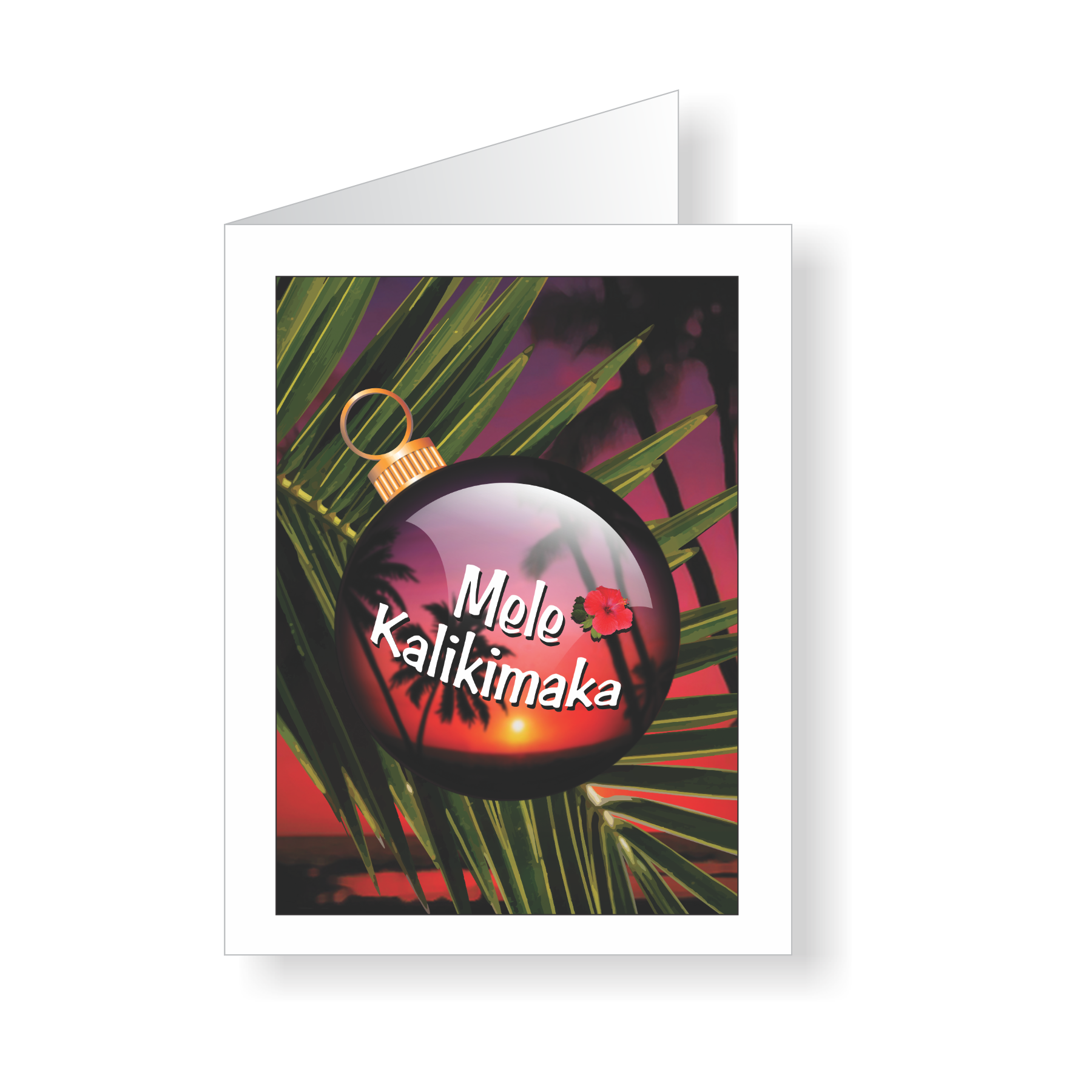 Mele Kalikimaka Aloha Holiday Cards - JWB Art Unlimited