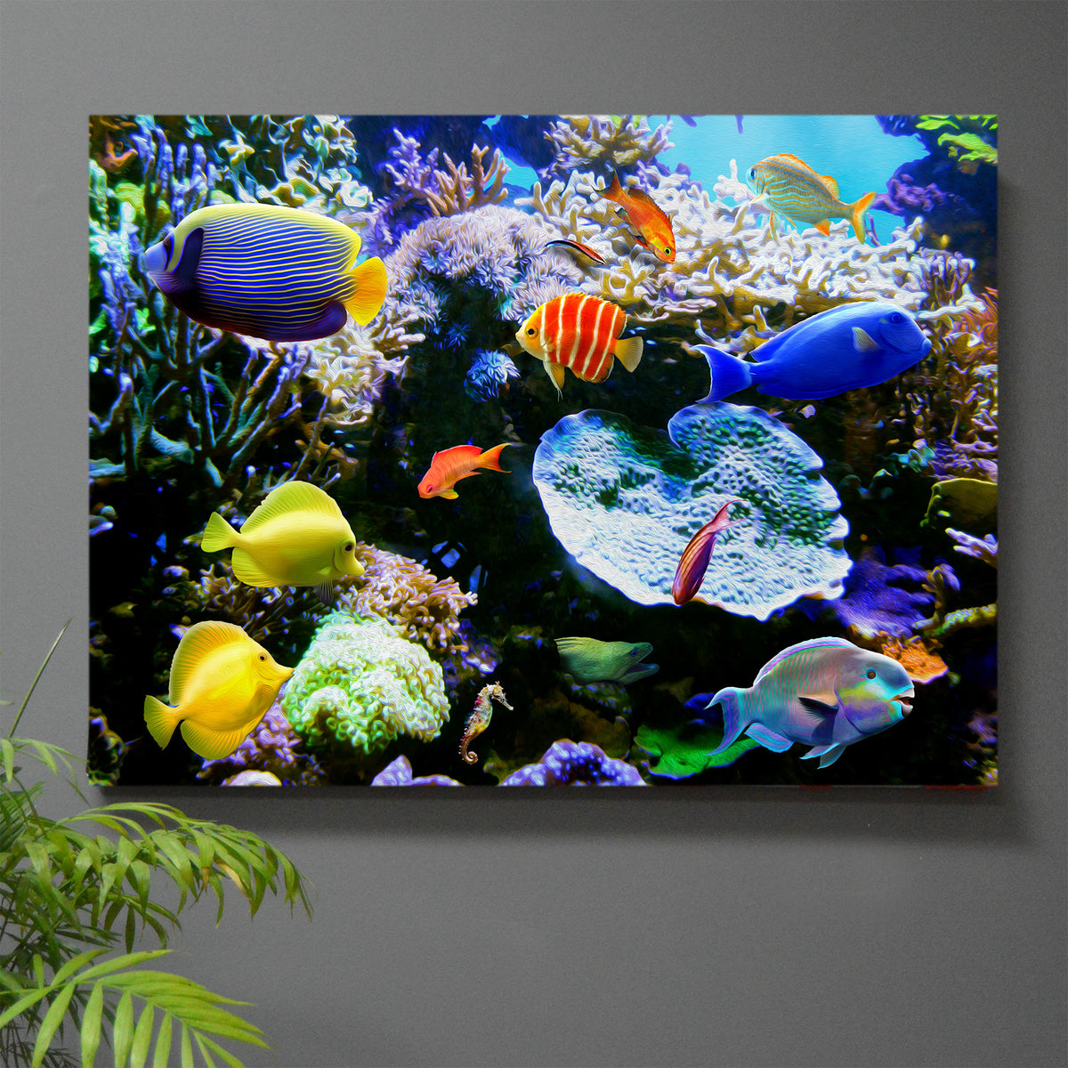 Tropic Wonder Tres Reef Wall Art - JWB Art Unlimited