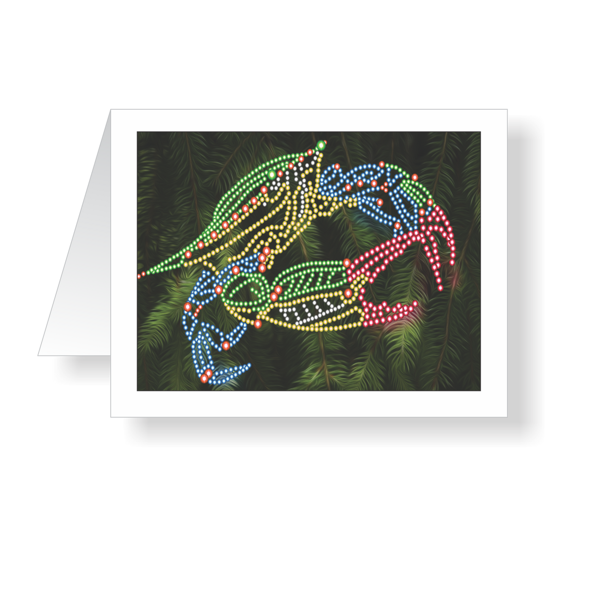 Wye Lights Crab Holiday Cards - JWB Art Unlimited