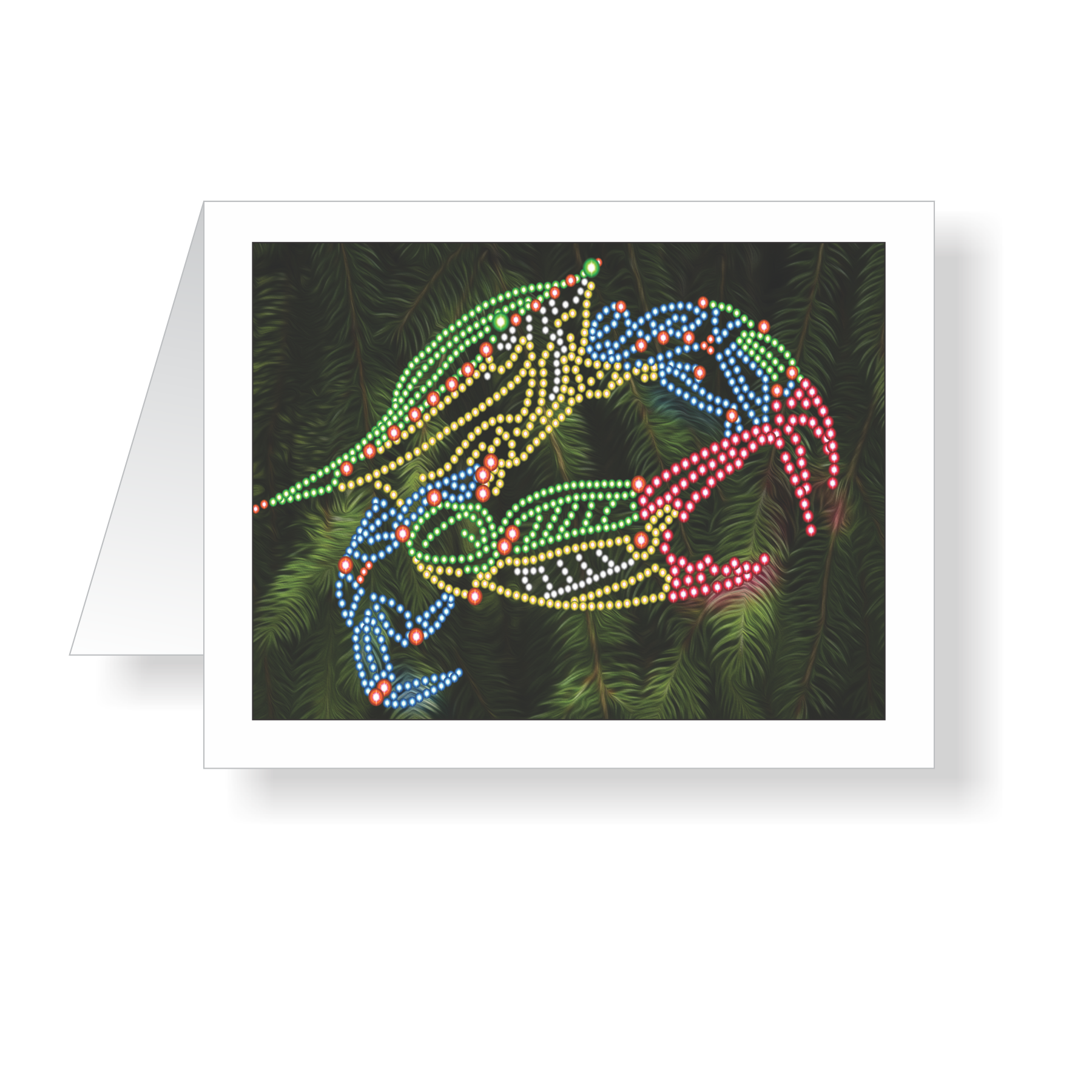 Wye Lights Crab Holiday Cards - JWB Art Unlimited