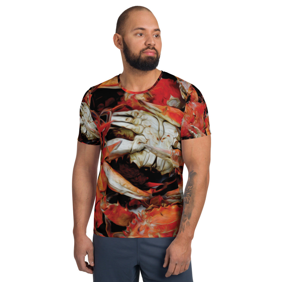 Men&#39;s Jewel of the Chesapeake Crab All-Over Printed Tee