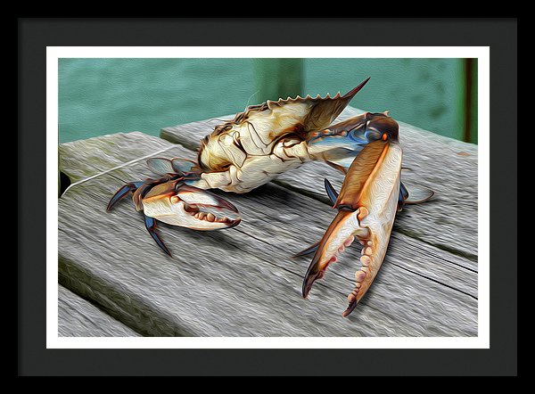 Buster the Crab Wall Art - JWB Art Unlimited