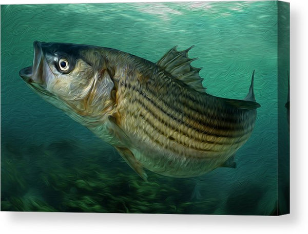 On the Rocks Rockfish Wall Art - JWB Art Unlimited