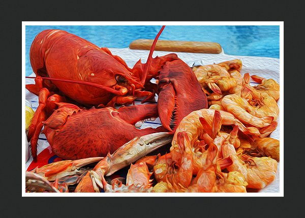 Patio Picnic Wall Art - JWB Art Unlimited