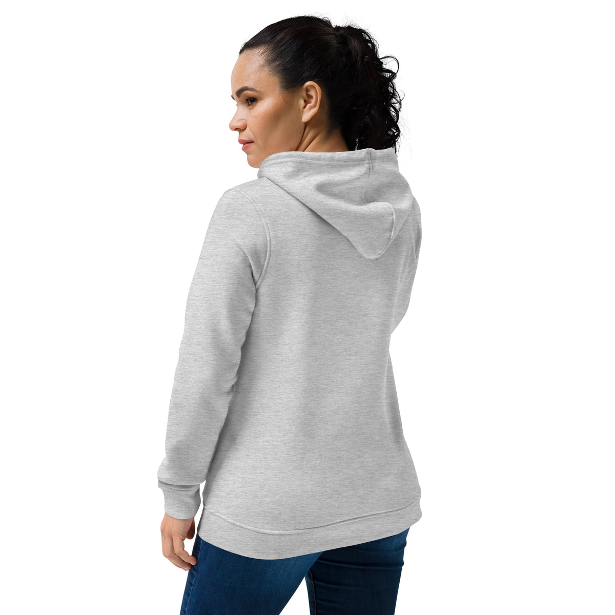 Women&#39;s eco fitted hoodie - Ponies of Assateague
